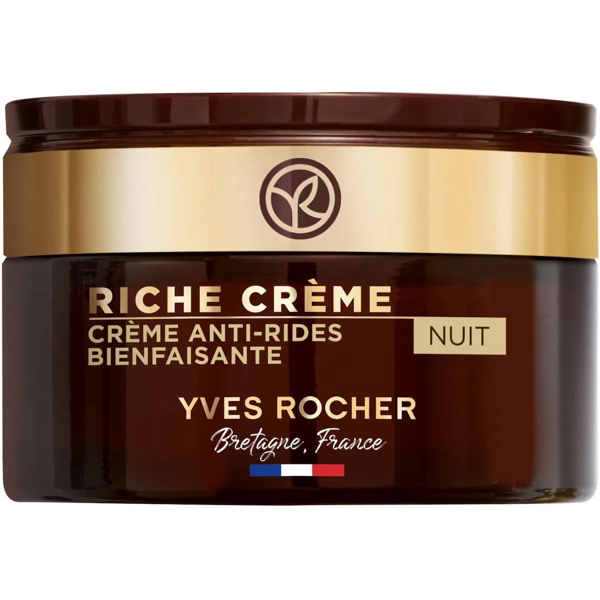 Crema Facial Reconfortante Antiarrugas de Noche Yves Rocher