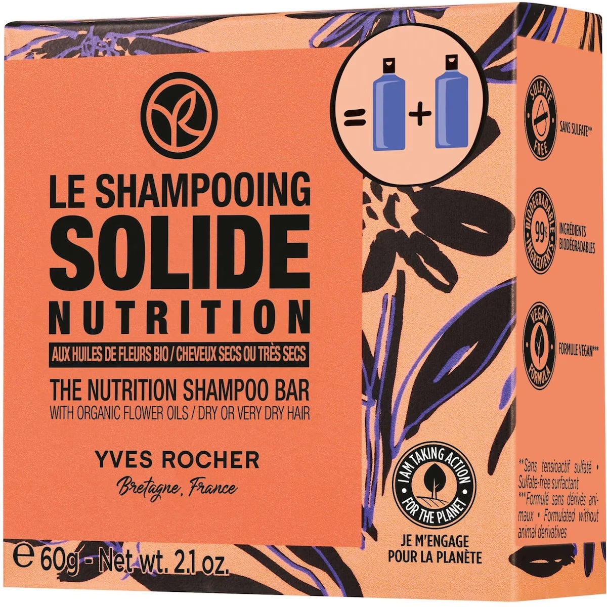 Shampoo Sólido Nutrición Yves Rocher
