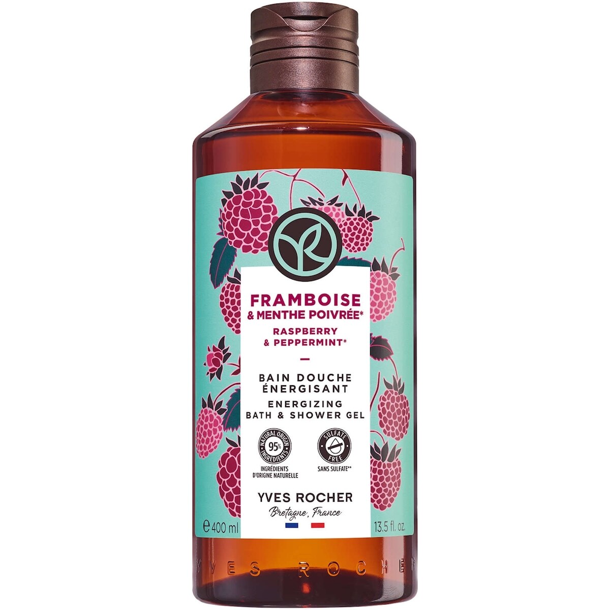 Gel de Ducha y Baño Frambuesa y Menta Yves Rocher
