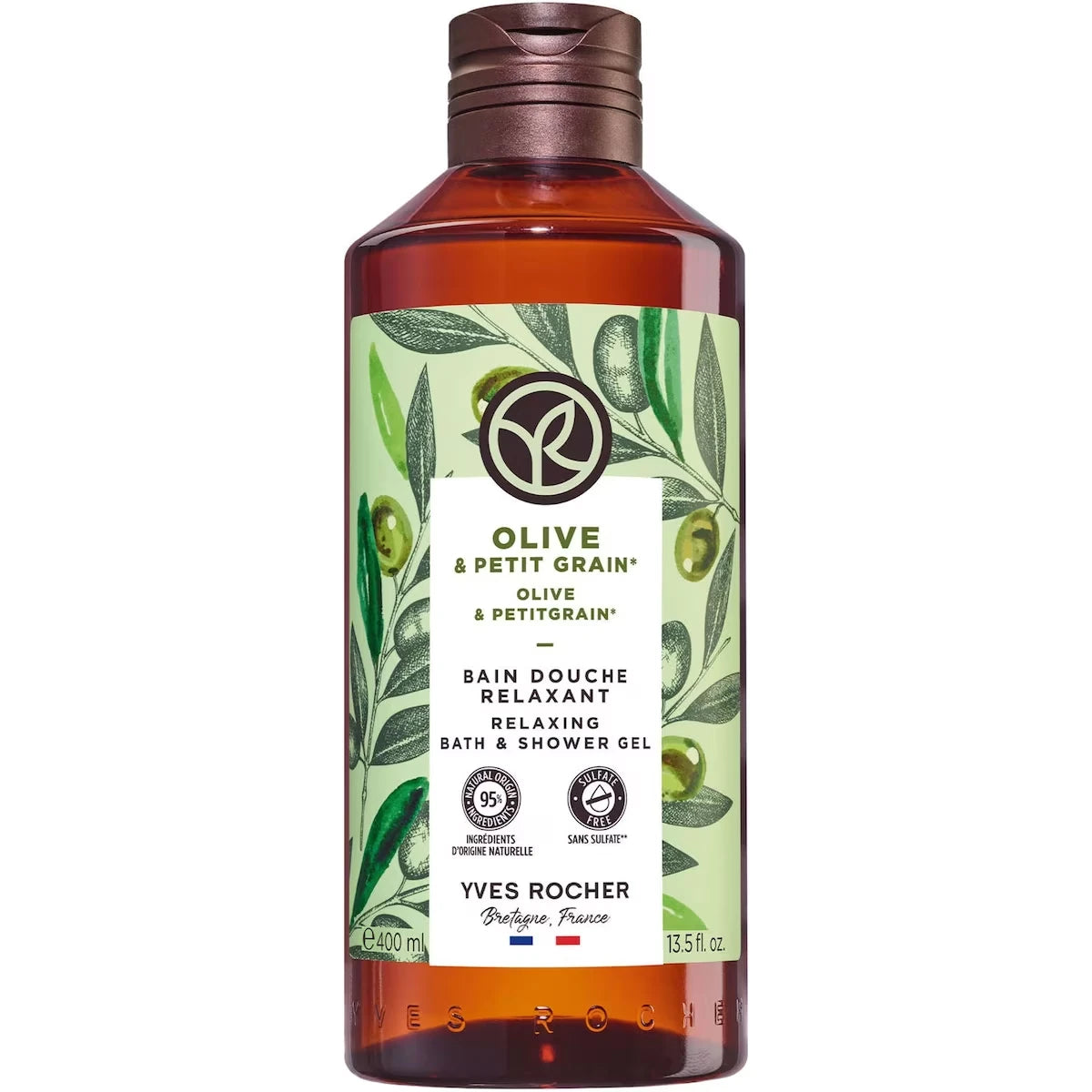 Gel de Ducha Relajante Oliva y Petitgrain Yves Rocher