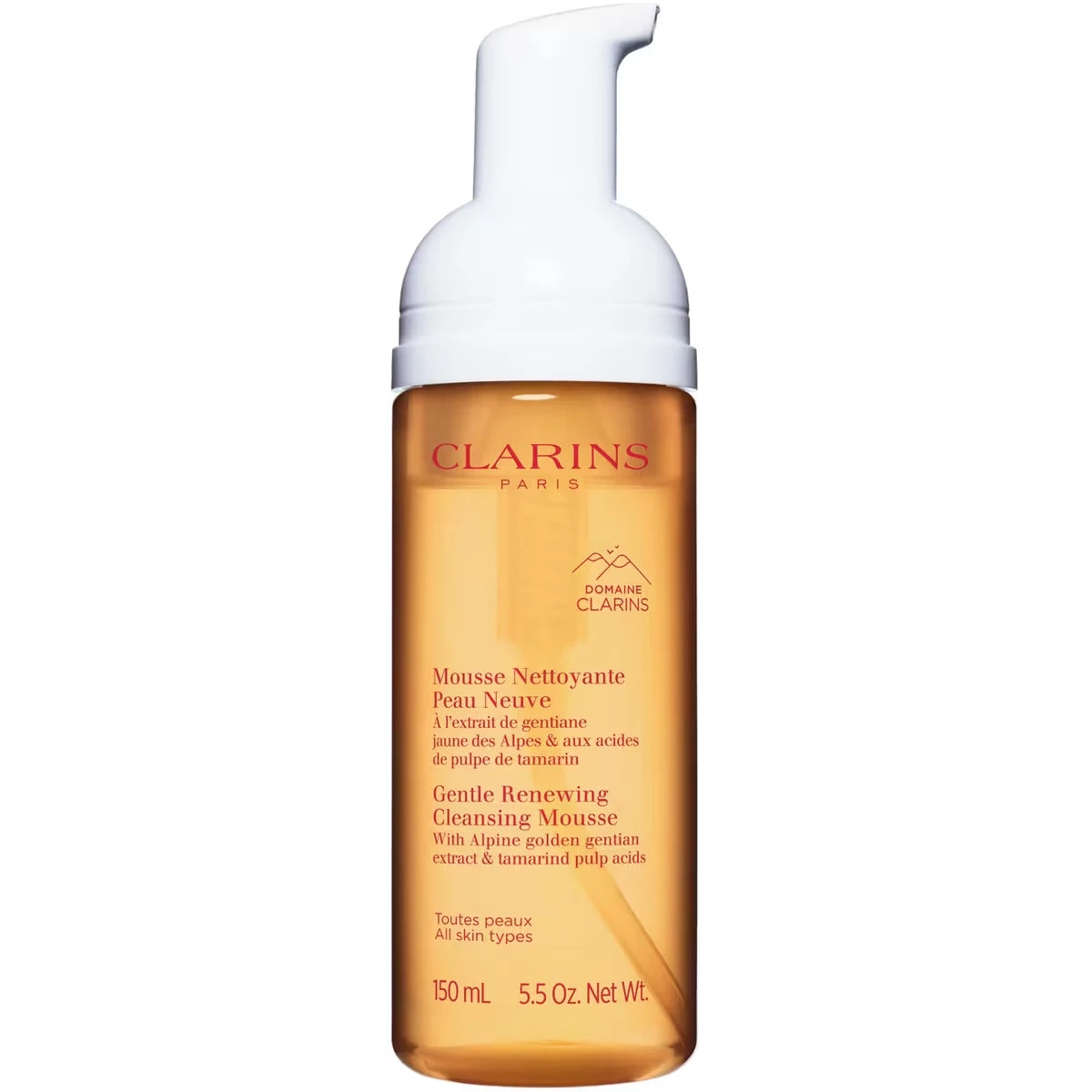 Mousse Limpiadora Facial Suave Renovadora Clarins