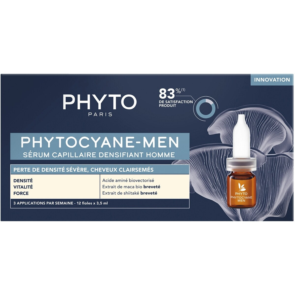 Sérum Facial PHYTOCYANE-MEN Capilar Densificador para Hombre Phyto Paris