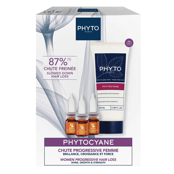Set Sérum Capilar Phytocyane para Mujer Phyto Paris