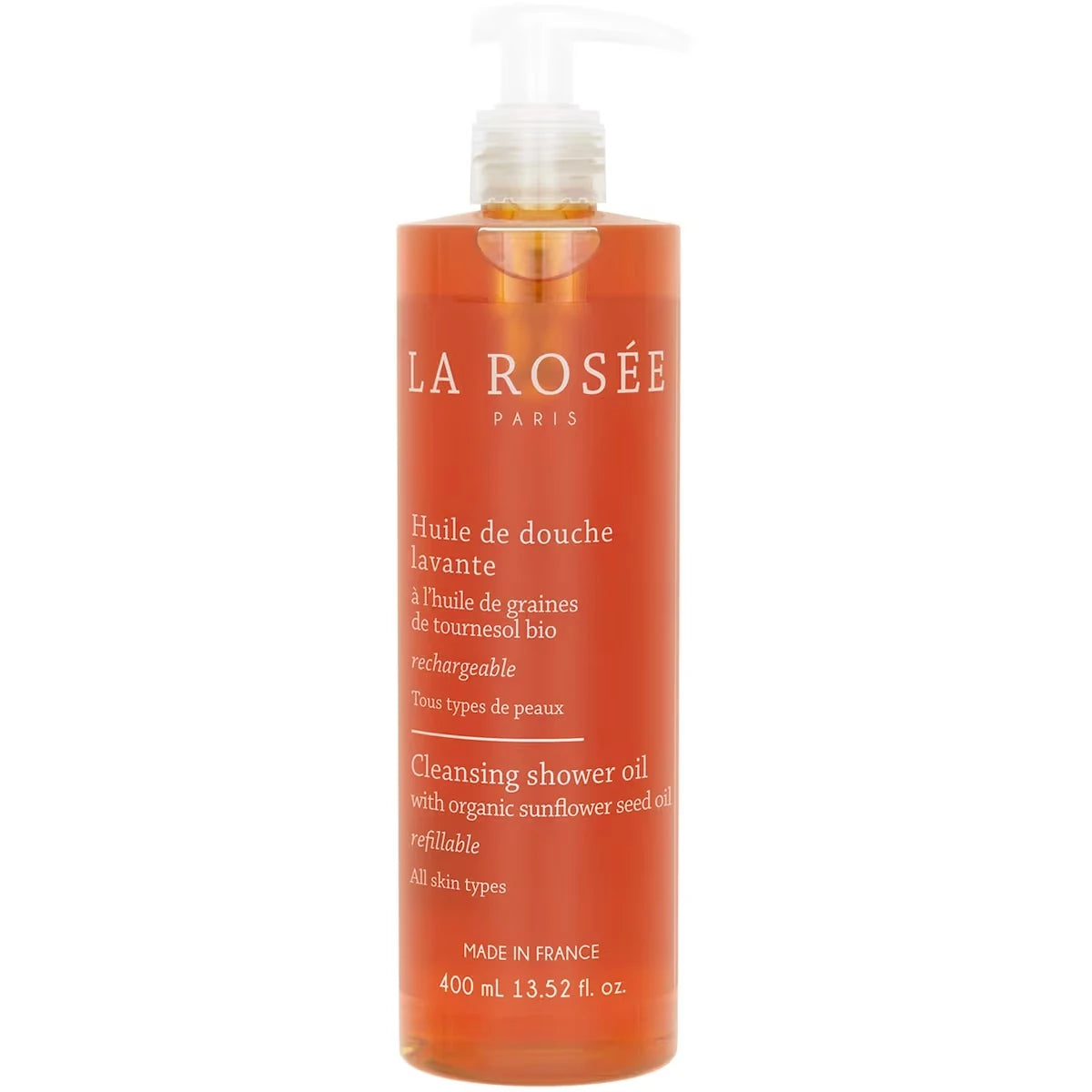 Aceite de Ducha con Aceite de Semillas de Girasol BIO La Rosée