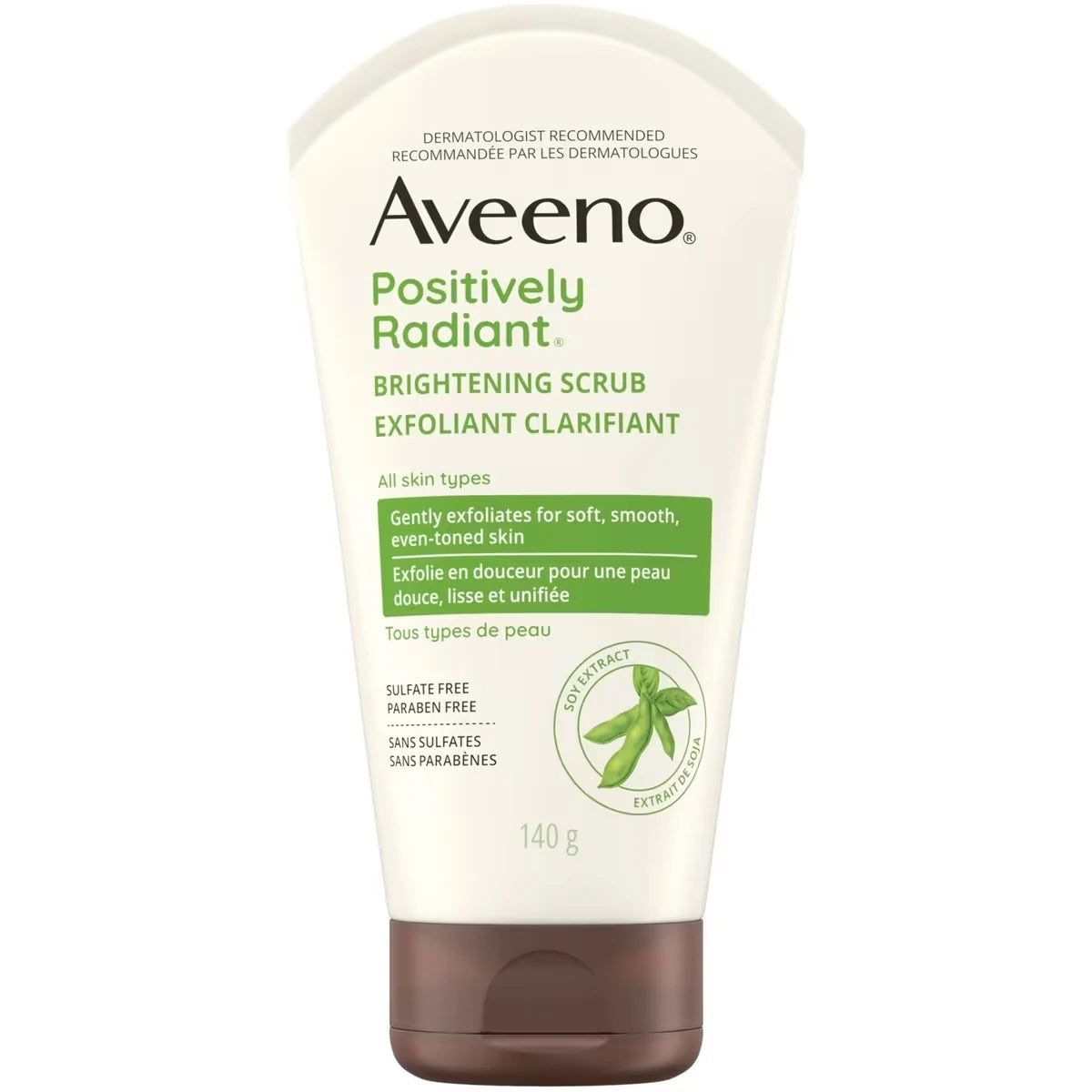 Exfoliante Facial Diario Positively Radiant Aveeno