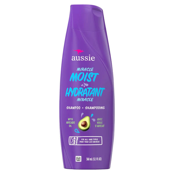 Shampoo Miracle Moist con Aceite de Palta y Jojoba 360 ml Aussie