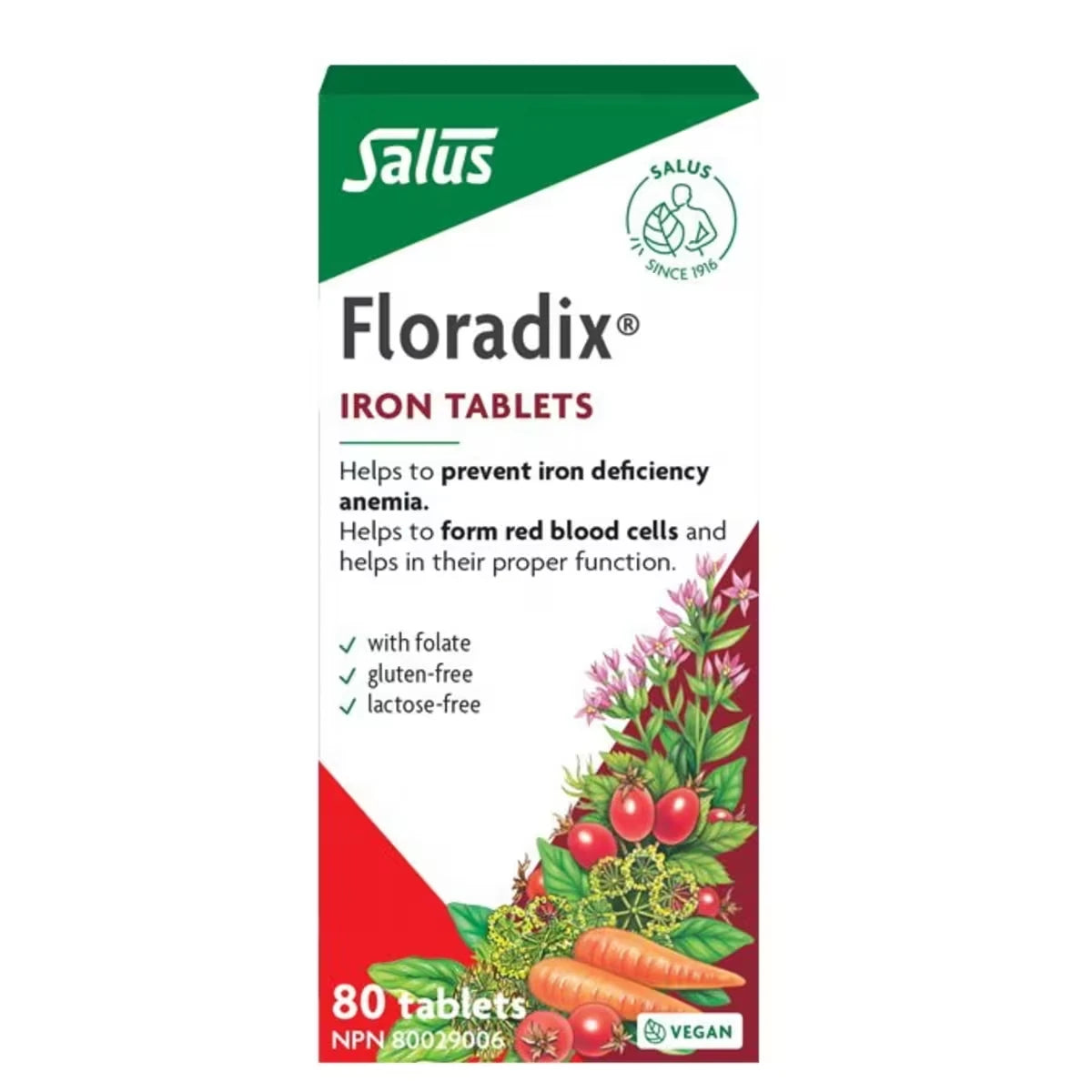 Comprimidos de Hierro Floradix Salus Haus