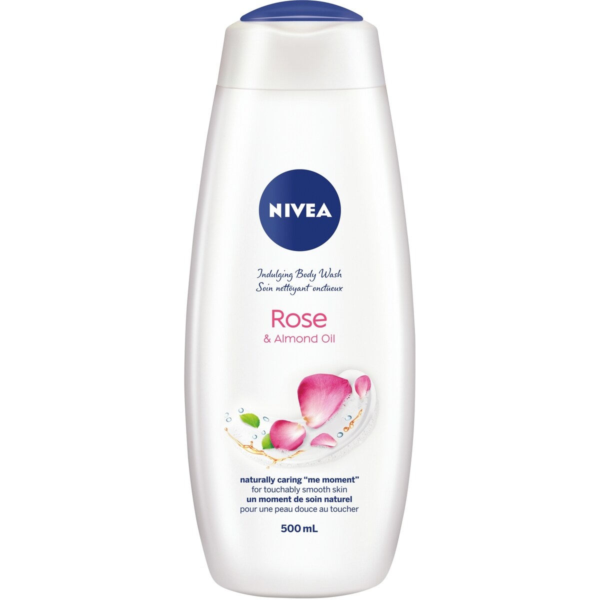 Gel de Ducha en Crema Rosa y Aceite de Almendras Nivea