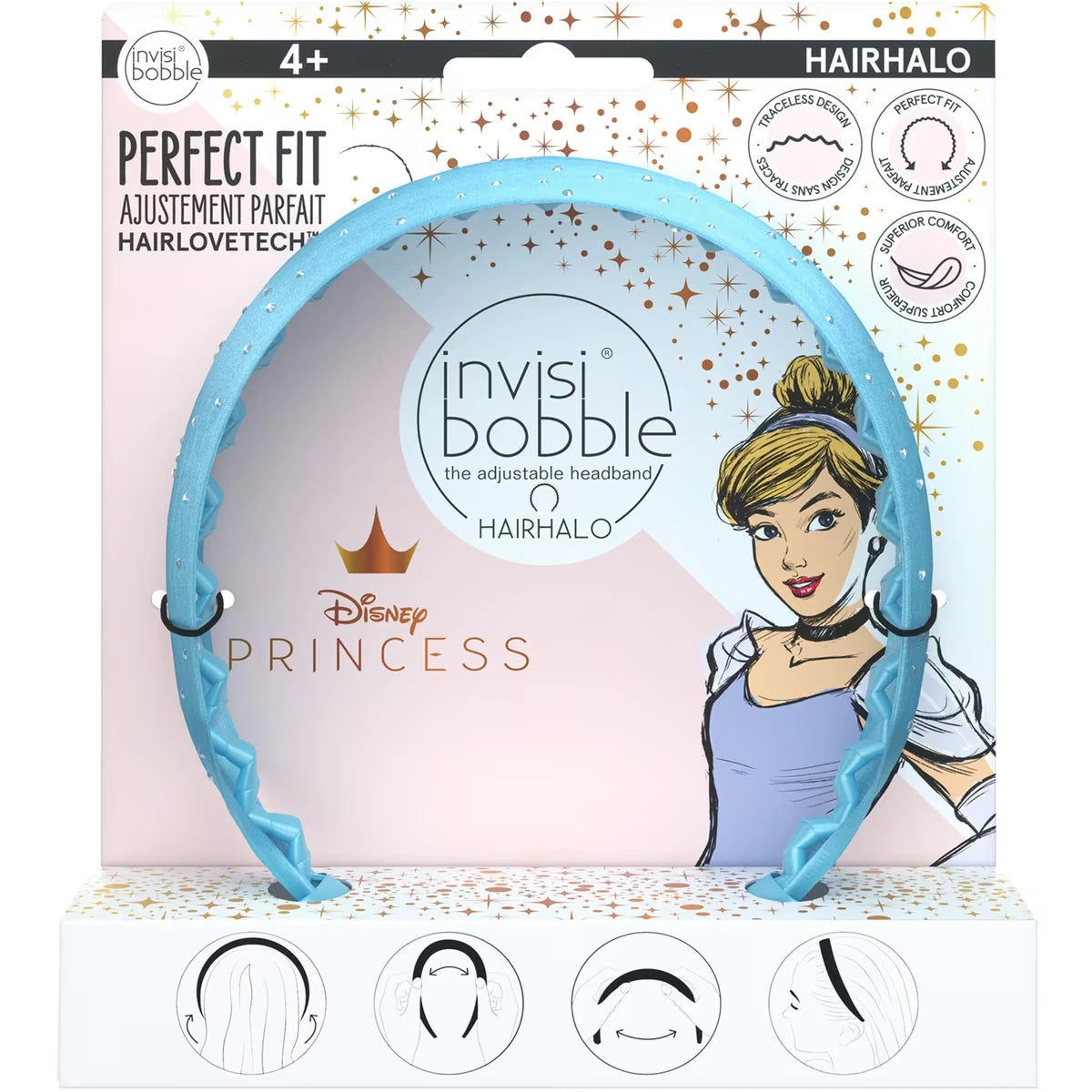 Cintillo Hairhalo Cenicienta Princesas Disney Invisibobble
