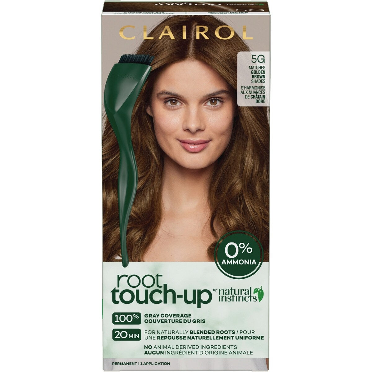 Tintura Coloración Permanente sin Amoníaco Root Touch-Up Clairol