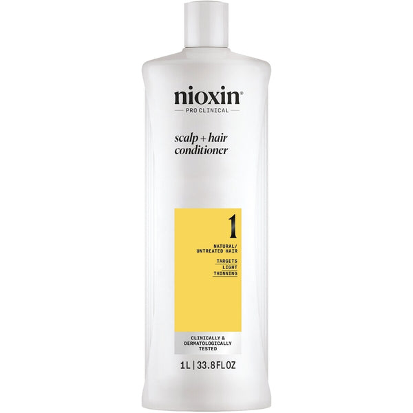 Acondicionador Sistema 1 para Cabello Natural y Fino 1 L Nioxin