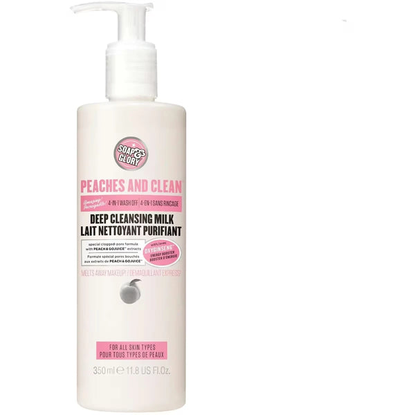 Leche Limpiadora Purificante Peaches & Clean Soap & Glory