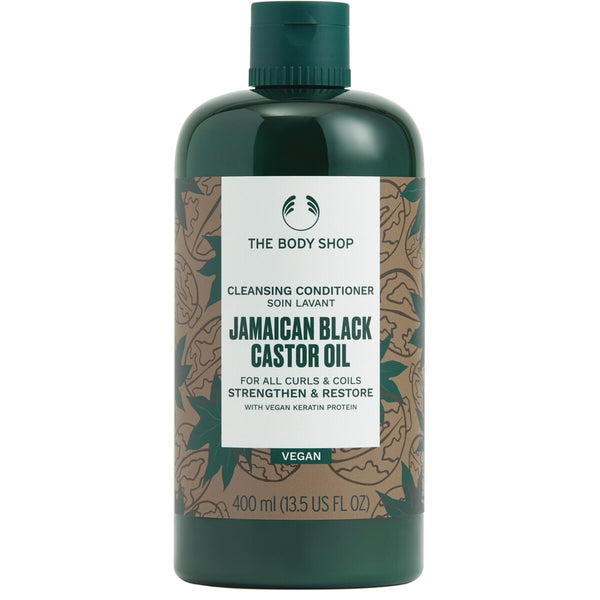Acondicionador Aceite de Ricino Negro Cabello Rizado The Body Shop