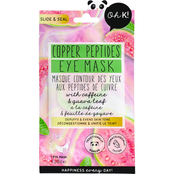Mascarilla para Ojos con Péptidos de Cobre Oh K!