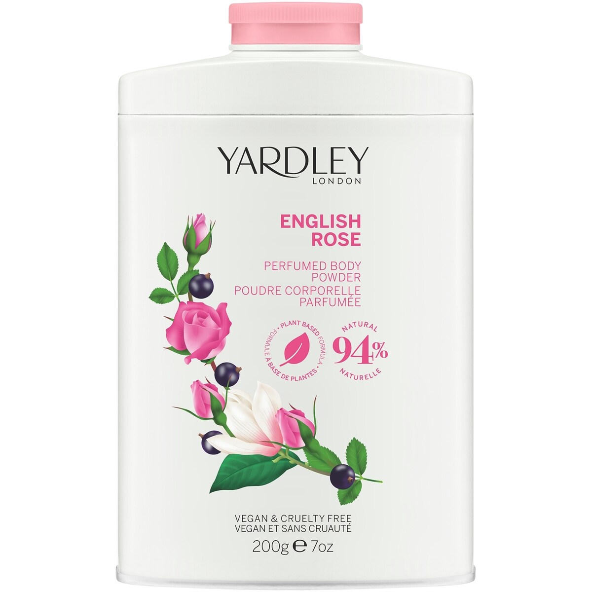 Polvo Corporal Perfumado English Rose Yardley
