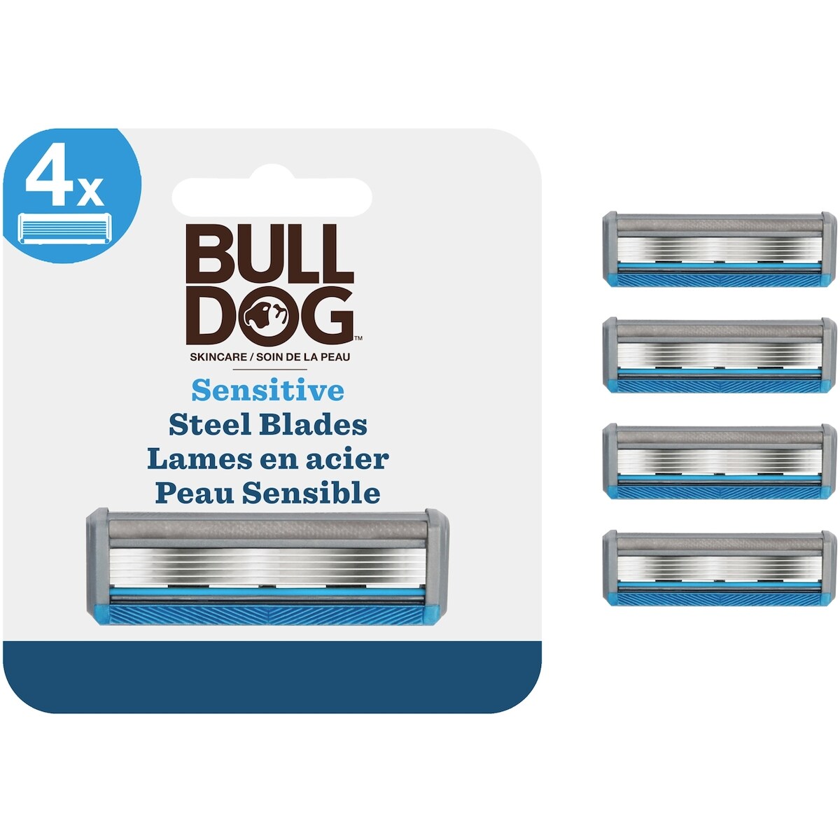 Repuestos para Afeitadora de Bambú Piel Sensible Bulldog