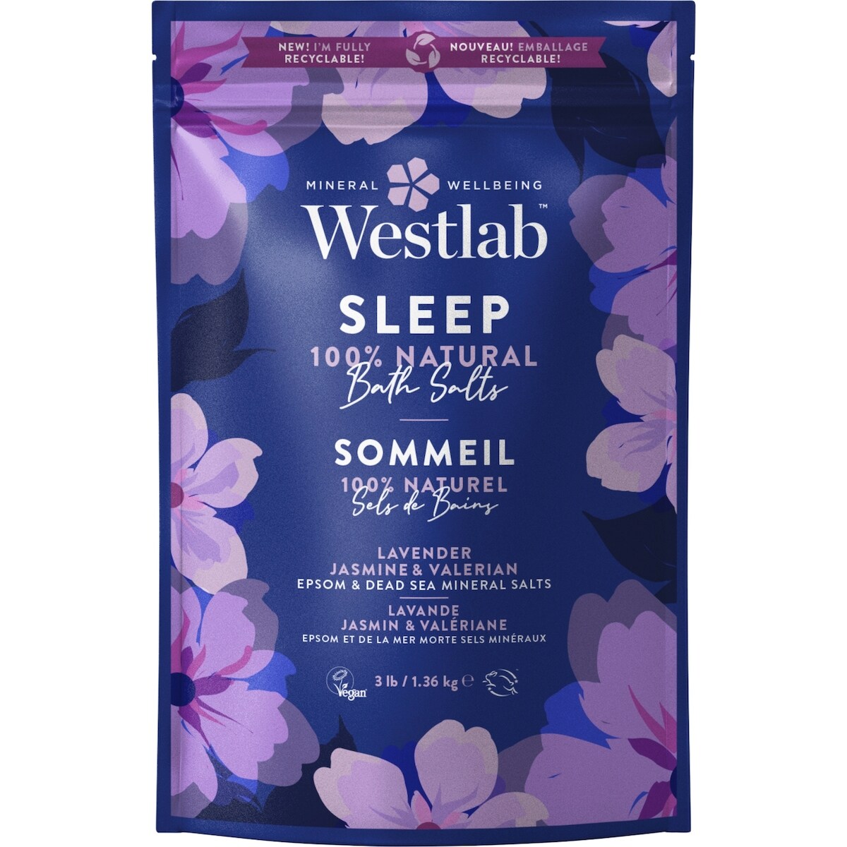 Sales de Baño Epsom y del Mar Muerto Westlab