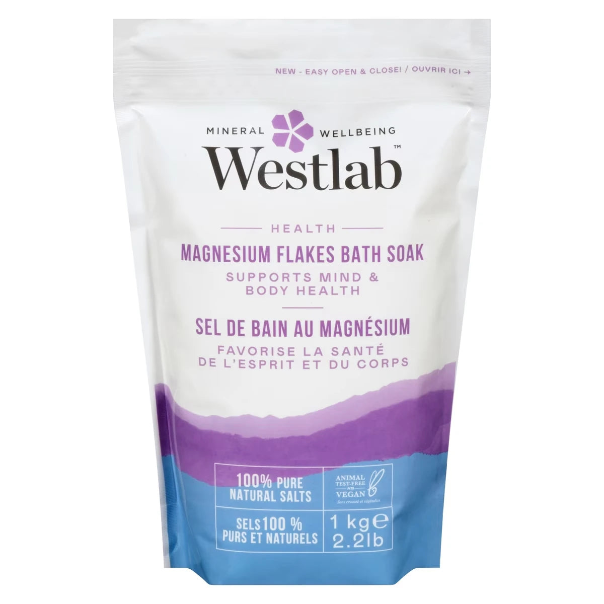 Sales de Baño de Magnesio 1 kg Westlab
