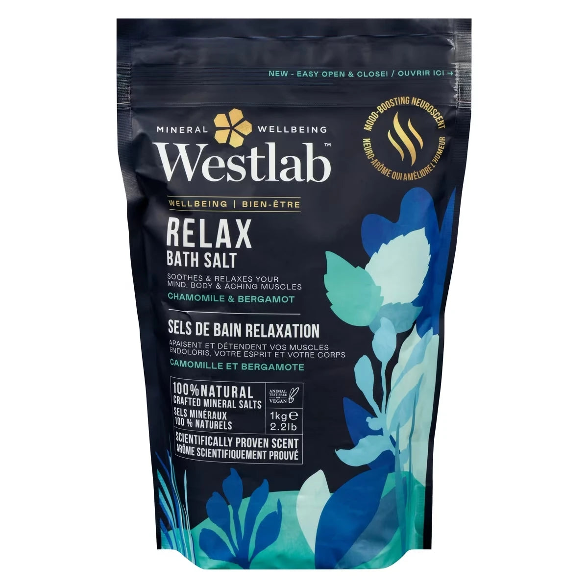 Sales de Baño Manzanilla y Bergamota 1 kg Westlab