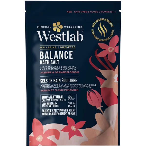 Sales de Baño Equilibrio Jazmín y Flor de Azahar Westlab