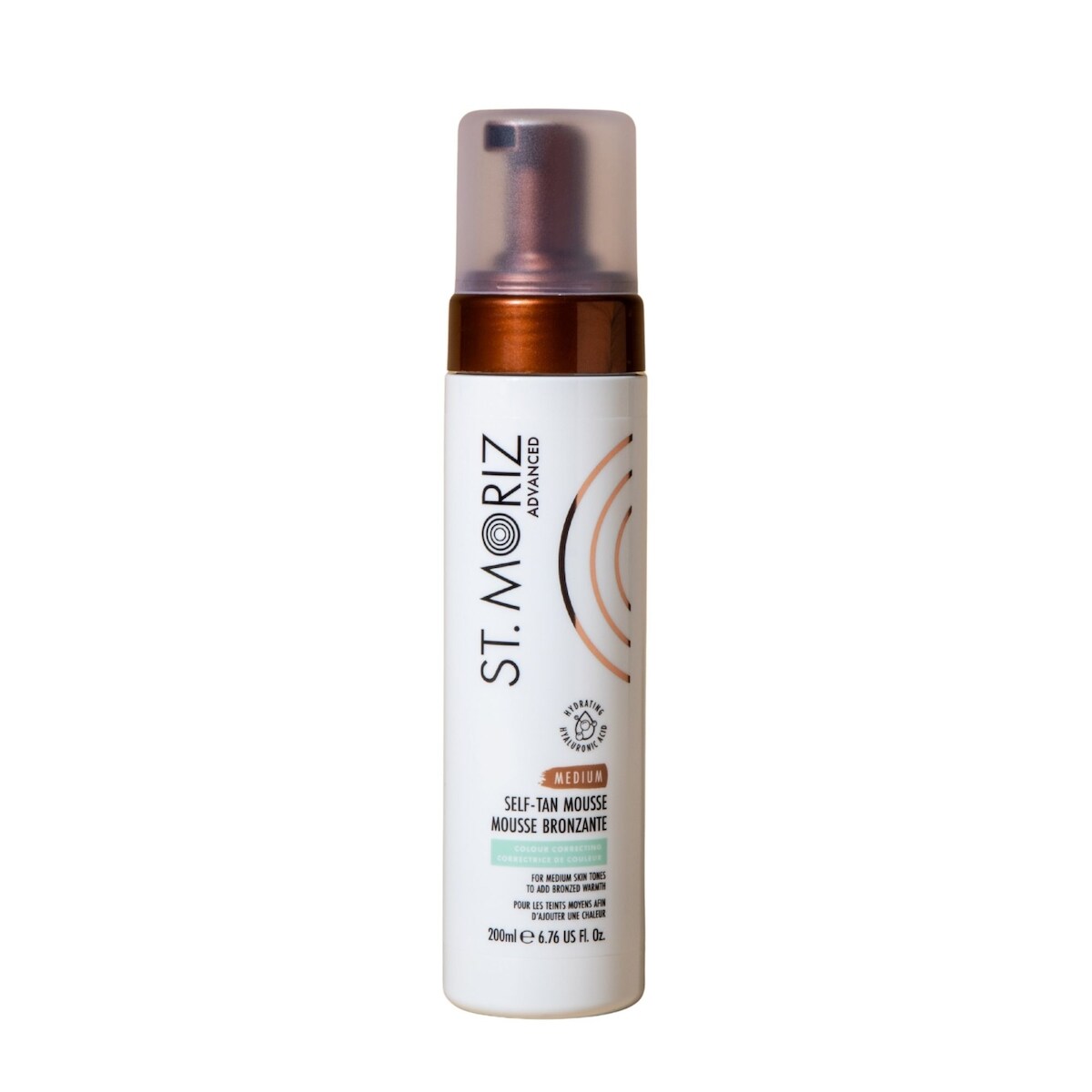 Mousse Autobronceadora Correctora de Color Medio St. Moriz