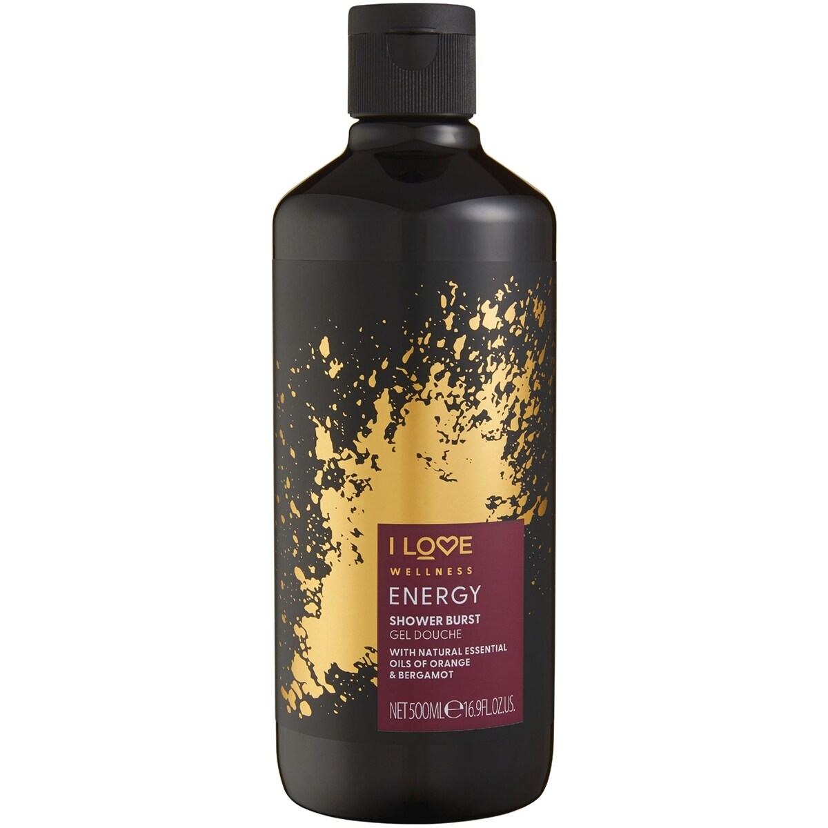 Gel de Ducha Limpiador para el Cuerpo Energía y Bienestar I Love