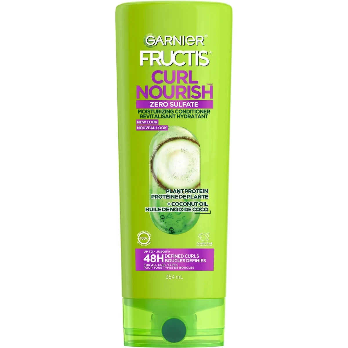 Acondicionador Hidratante Curl Nourish 354 ml Garnier Fructis