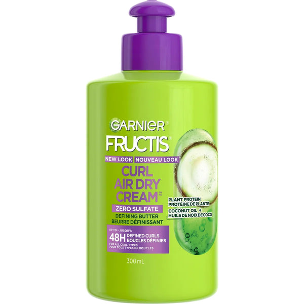 Crema para Secado al Aire Fructis Curls 300 ml Garnier