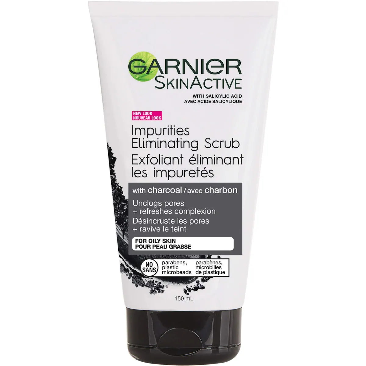 Exfoliante Facial SkinActive Carbón Activado Piel Grasa Garnier
