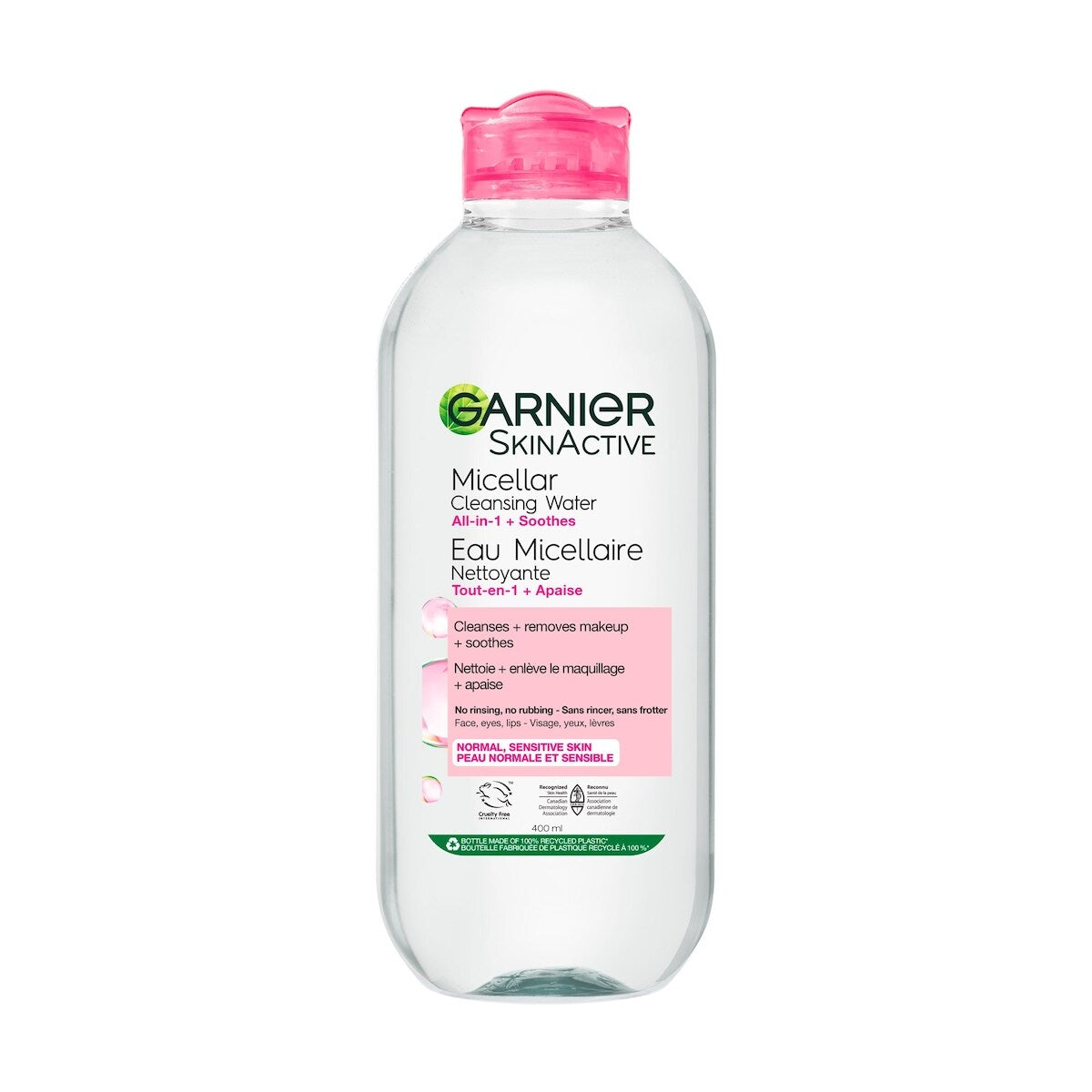 Agua Micelar para Piel Sensible Garnier
