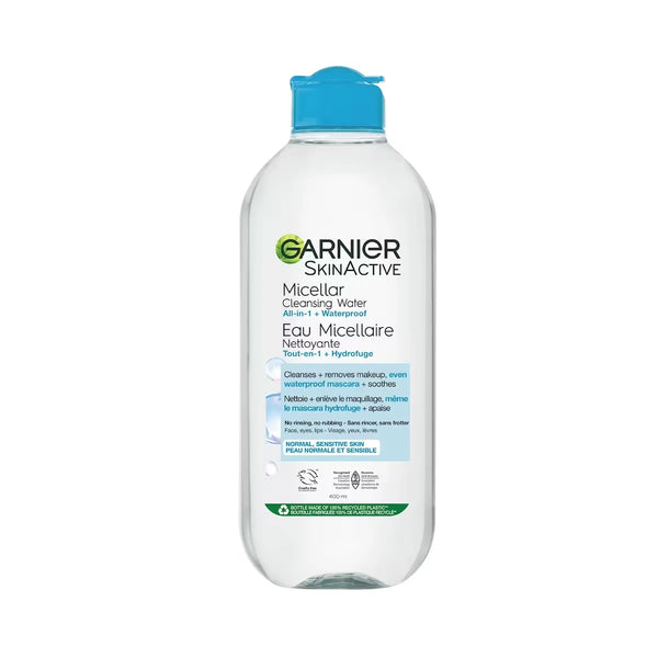 Agua Micelar para Maquillaje a Prueba de Agua Garnier