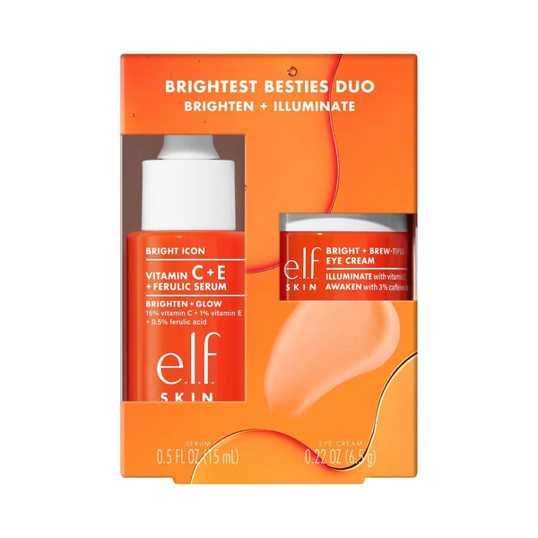 Dúo Mini Vitamina C Brightest Besties E.L.F. Cosmetics