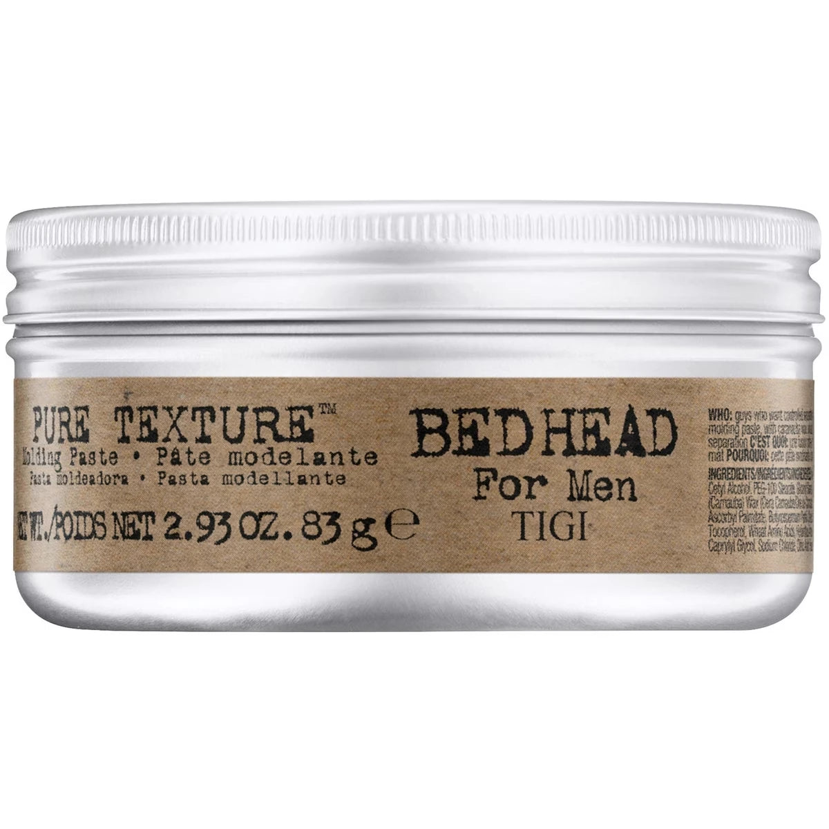 Pasta Moldeadora Pure Texture para Hombre Bed Head