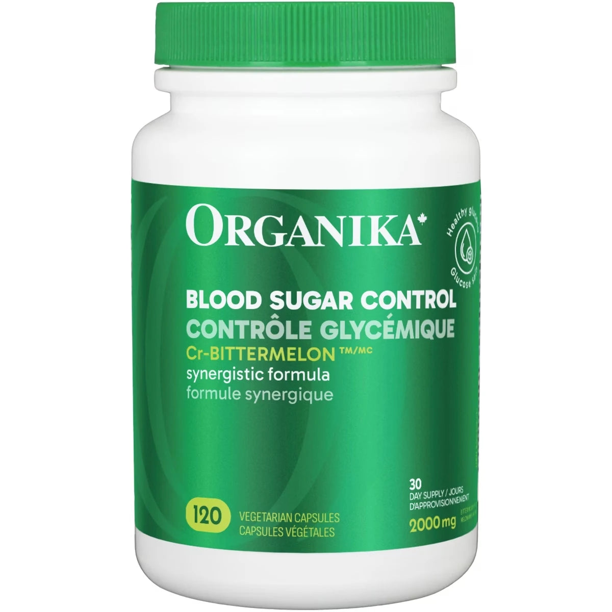 Cápsulas Vegetales Control Glucémico Organika