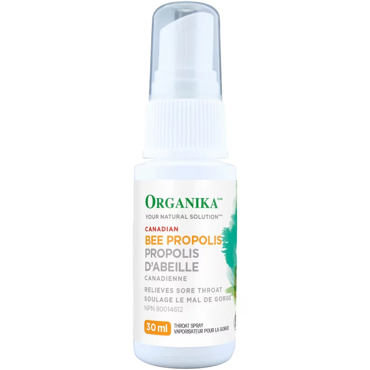 Spray para la Garganta con Propóleo de Abeja sin Alcohol Organika