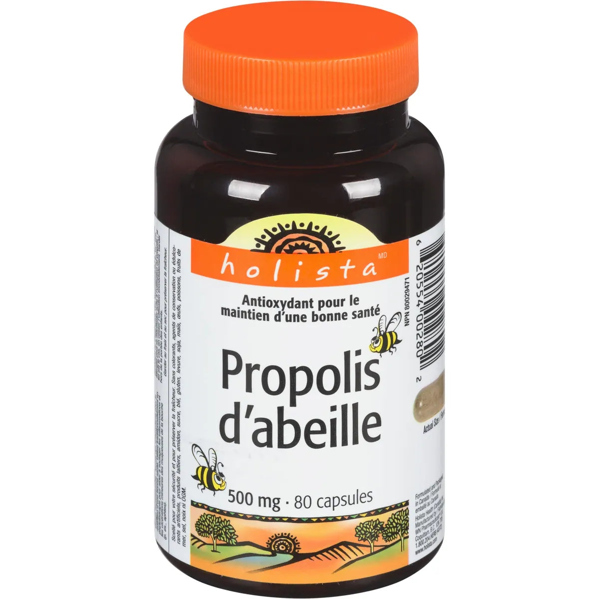 Suplemento de Propóleo de Abeja 500 mg Holista