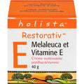 Restorativ(MD) Melaleuca y Vitaminas E Crema Hidratante Holista