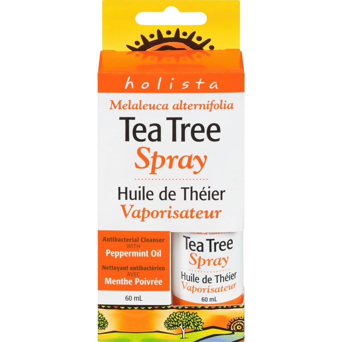 Aceite de Árbol de Té Spray con Menta Piperita Holista