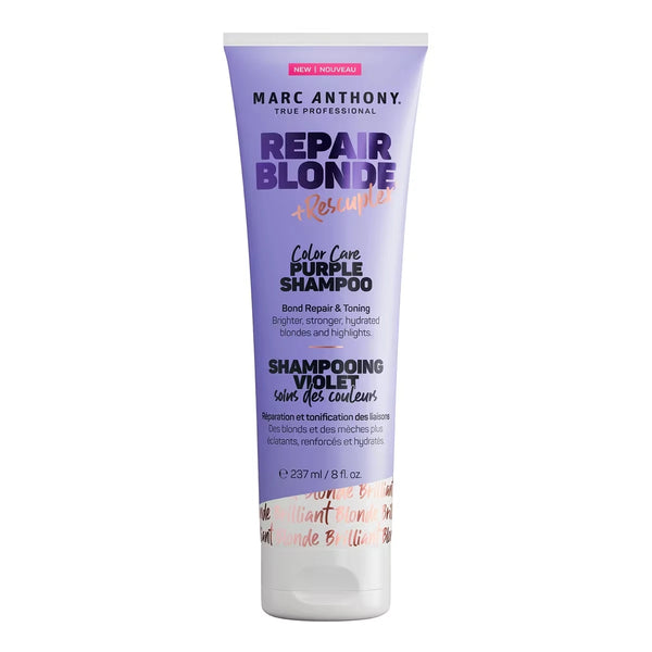Shampoo Violeta Blonde Rescueplex Cuidado del Color 8 oz Marc Anthony