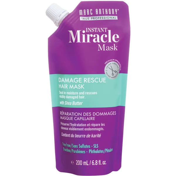 Mascarilla Capilar Miracle para Cabello Dañado Marc Anthony