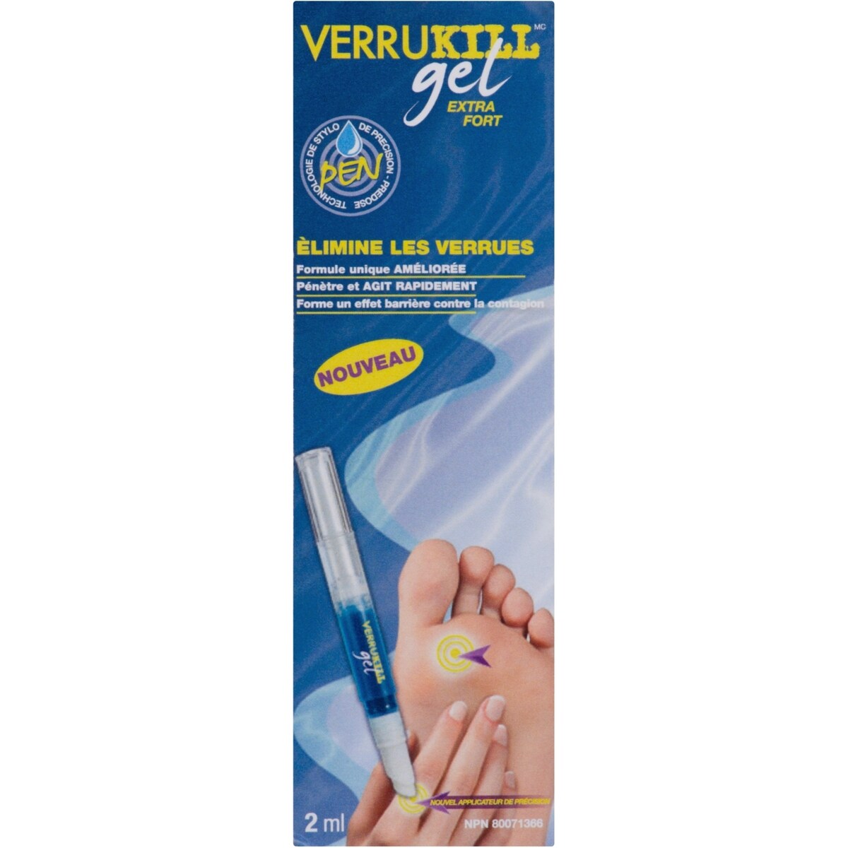 Gel Extra Fuerte en Lápiz Verrukill