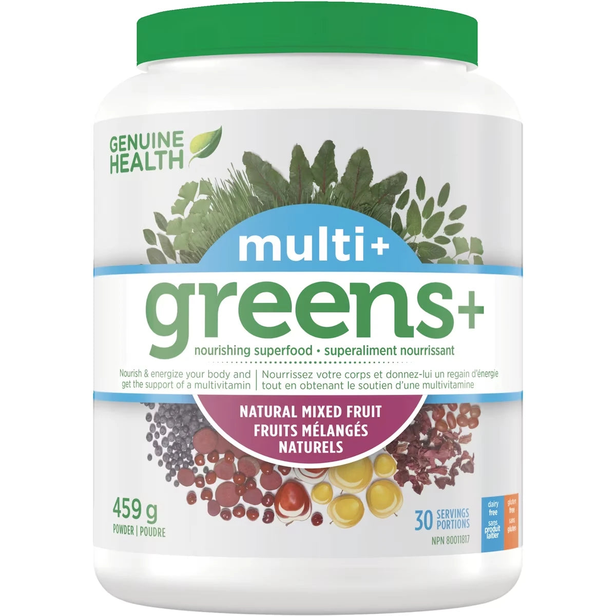 Multivitamínico Multi Greens+ 459 g Genuine Health