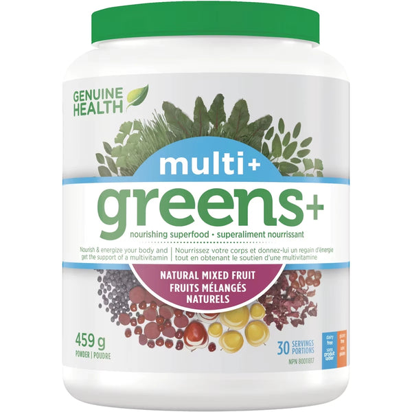 Multivitamínico Multi Greens+ 459 g Genuine Health