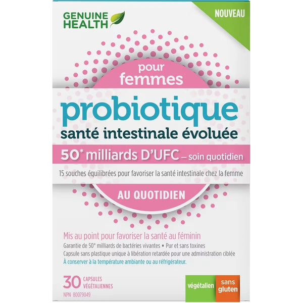 Probiótico Salud Intestinal Avanzada para Mujer Genuine Health