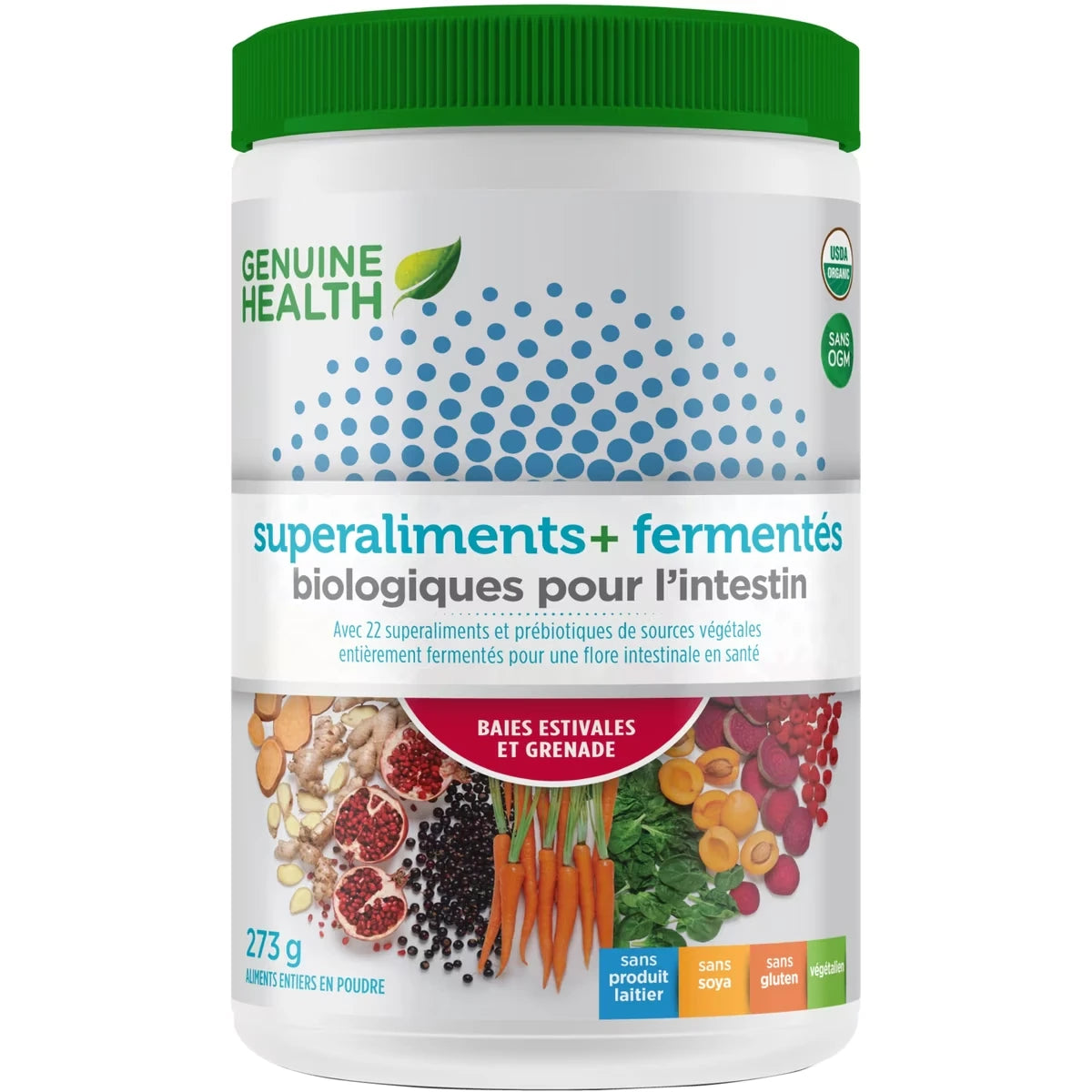 Superalimentos Fermentados Orgánicos para el Intestino Genuine Health