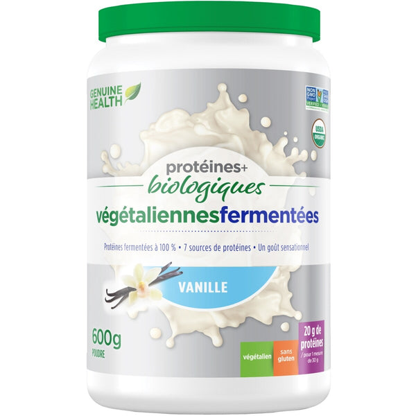 Proteína en Polvo Vegana Orgánica Fermentada Genuine Health