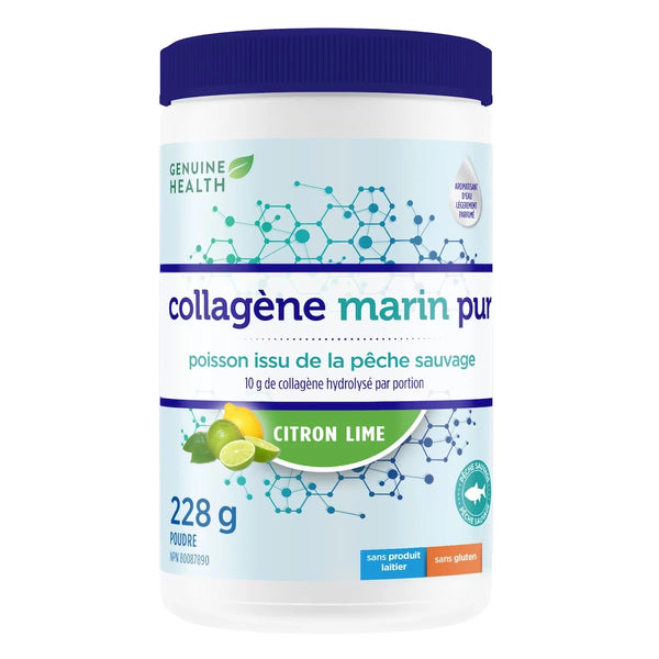 Colágeno Marino Puro Limón y Lima Genuine Health