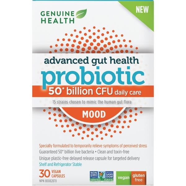 Probiótico Salud Intestinal Avanzada Ánimo Genuine Health