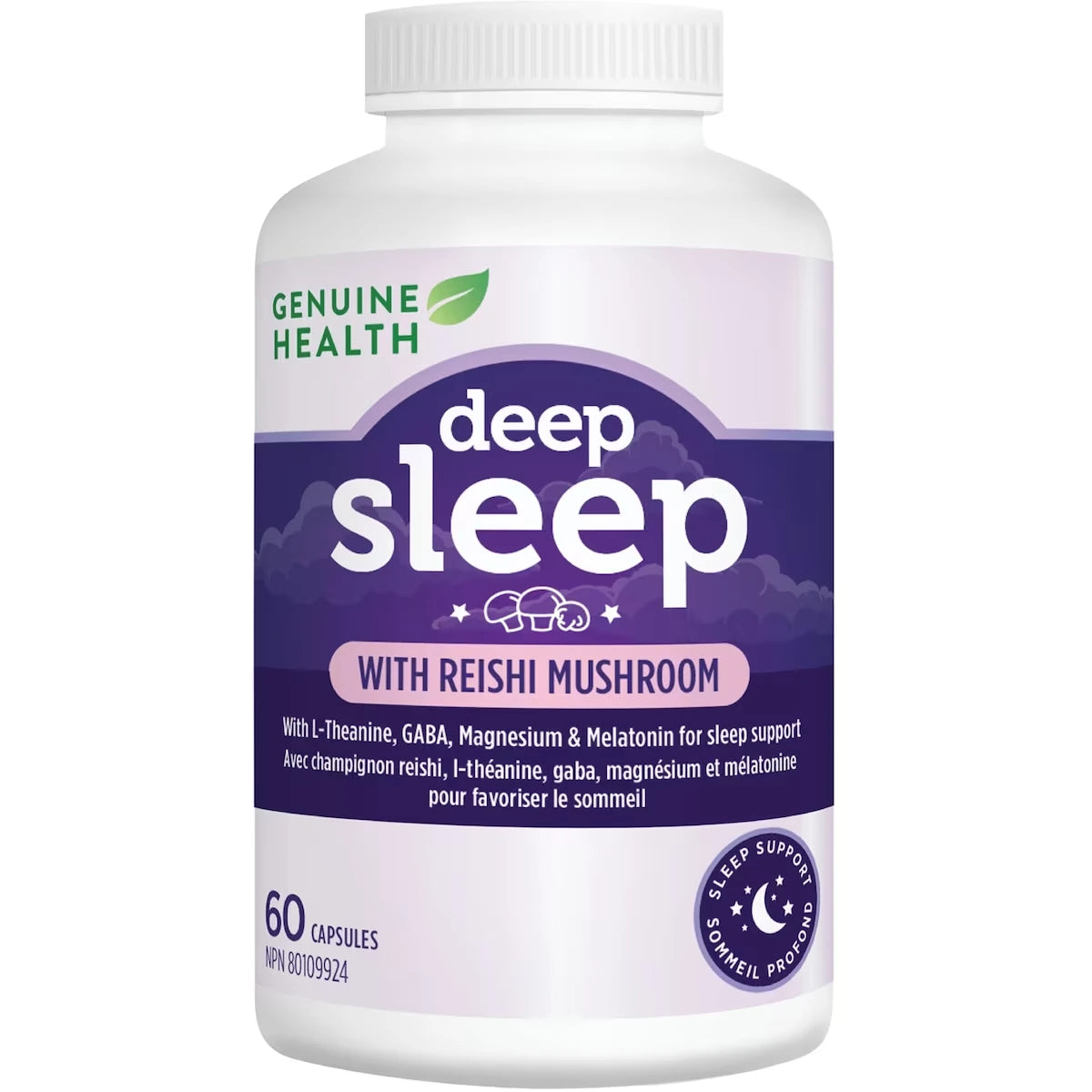 Suplemento para el Sueño con Hongo Reishi Genuine Health