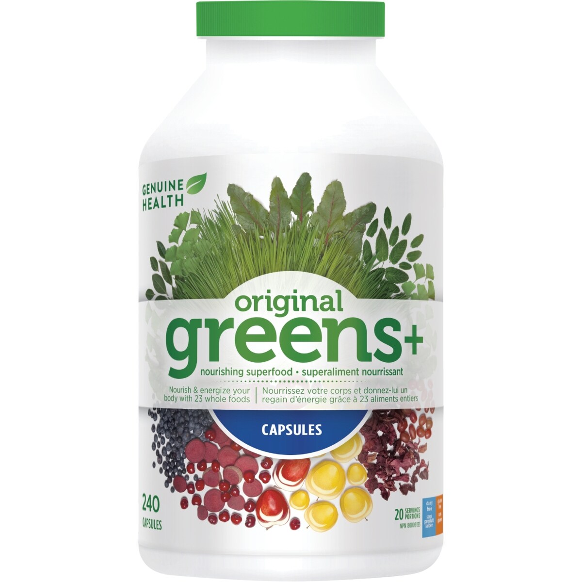 Suplemento Greens+ Original Genuine Health